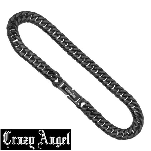 CrazyAngel クレイジーエンジェル 喜平ブレスレット 18cm メンズ 6面 