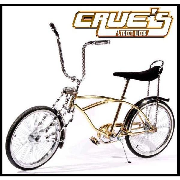 【再入荷しました！】 クルーズ ローライダー自転車 ツイスト ゴールド 20インチ 自転車 ビーチクルーザー