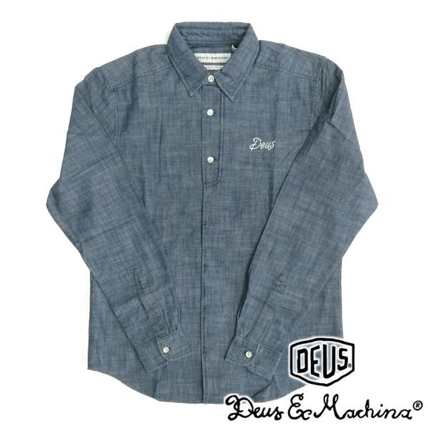 Deus Ex Machina デウス エクスマキナ メンズ デニム ボタンシャツ 長袖 The Legion Shirt Light Denim デウスエクスマキナ ブランド ファッション スタイル Deus Ex Machina Tops021 セレクトショップ クルーズ世田谷 通販 Yahoo ショッピング