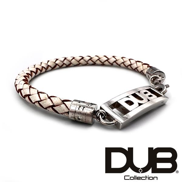 再入荷なし 即納 DUB ジュエリー ブレスレット 208-2 ホワイト メンズ 