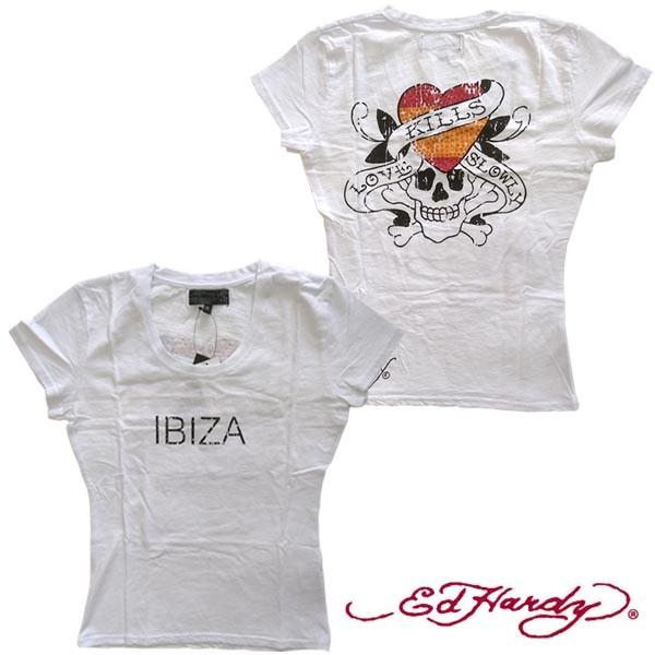 Ed Hardy 【セール】エドハーディー レディース 半袖 Tシャツ