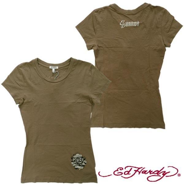 セール エドハーディー レディース 半袖 Tシャツ 0種類の品揃え Ed Hardy Dedicated ライト ブラウン セレブ カジュアル ファッション Edhardy Womens048 セレクトショップ クルーズ世田谷 通販 Yahoo ショッピング