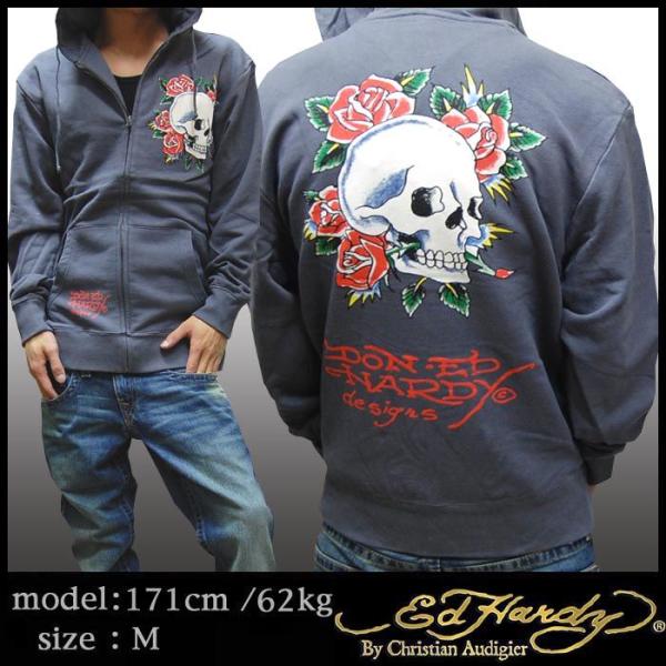 エドハーディー　パーカー Ed Hardy エドハーディー パーカー メンズ 【200種類の品揃え】 SKULL