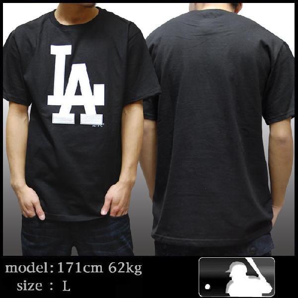 majestic LA Dodgers Tシャツ ブラック ロサンゼルス ドジャース MLB 