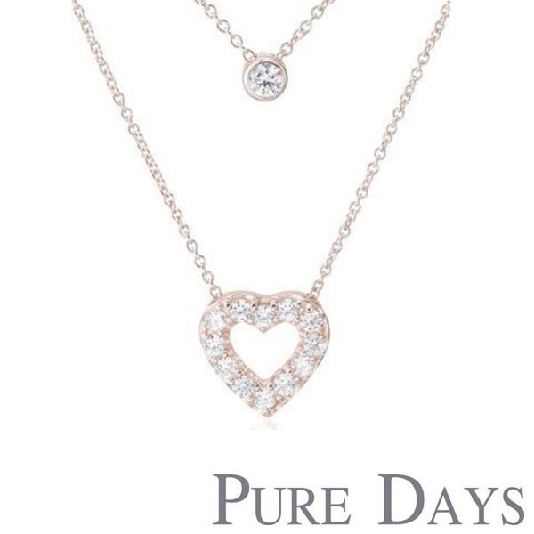 PDPホワイトチェーンブレスレットネックレスセット PDPホワイトチェーンブレスレットネックレスセット