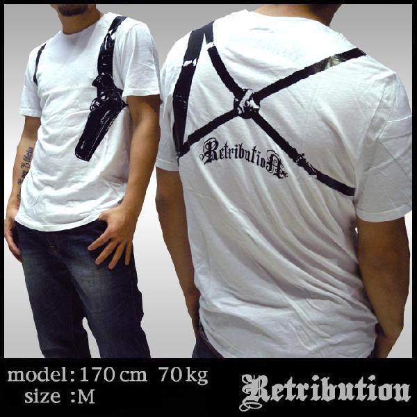 Retribution レトリビューション メンズ Tシャツ Gunholder ホワイト アメカジ セレカジ ハリウッド セレブ ファッション ブランド スタイル Retori Tee01a セレクトショップ クルーズ世田谷 通販 Yahoo ショッピング