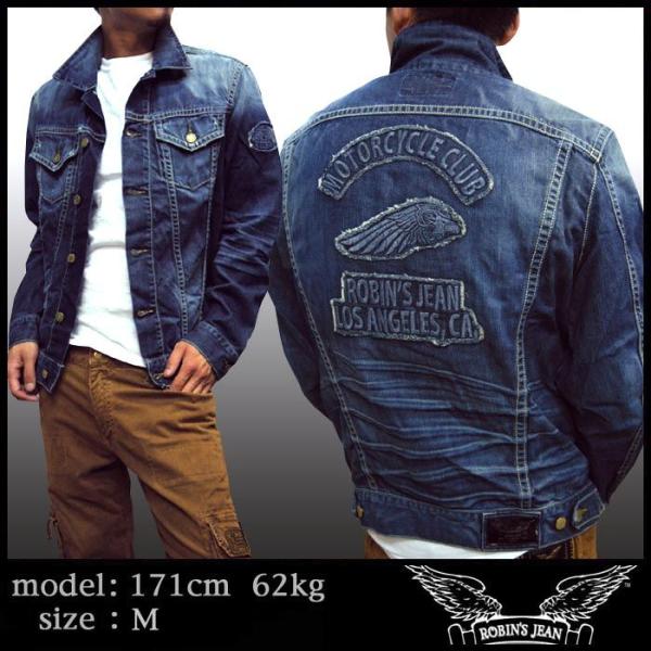 ROBIN'S JEAN ロビンズジーンズ　デニムジャケット ROBIN'S JEAN ロビンズジーン メンズ デニム ジャケット ロビンズ