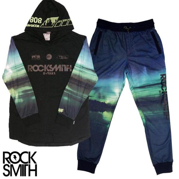ROCK SMITH bNX~X Y W[W ZbgAbv AURORA JOGGER WK[pc C|[g Xg[g uh HIPHOP qbvzbv