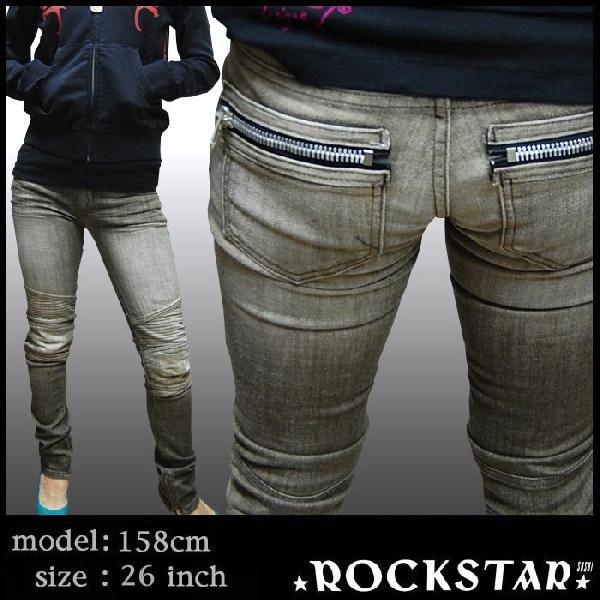 ROC STAR（ロックスター） ROCKSTAR sushi Denim レディース バイカー 