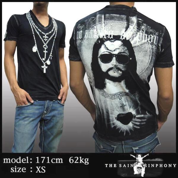 THE SAINTS SINPHONY セインツシンフォニー Vネック Ｔシャツ