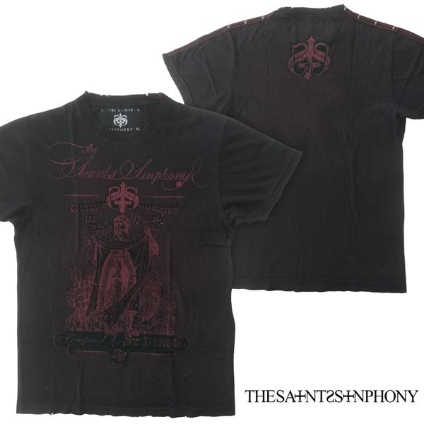 THE SAINTS SINPHONY セインツシンフォニー Ｔシャツ メンズ ブラック