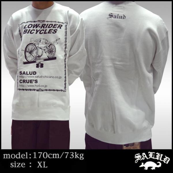 限定☆ SALUD サルー × CRUE`S クルーズ ローチャリ スウェット