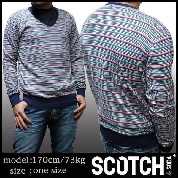 SCOTCH＆SODA（スコッチアンドソーダ） スコッチ&ソーダ メンズ 長袖 V 