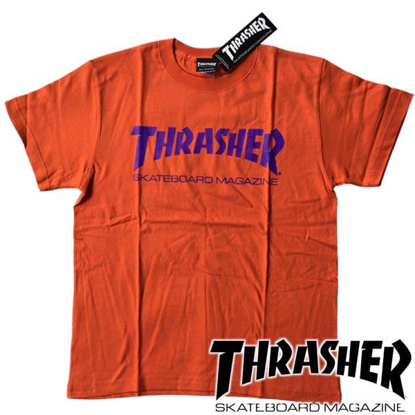 スラッシャー Thrasher メンズ Tシャツ Mag Logo C オレンジ ヴァイオレット パープル スケーター インポート ストリート ブランド Hiphop 正規 Thrasher Tops042 セレクトショップ クルーズ世田谷 通販 Yahoo ショッピング