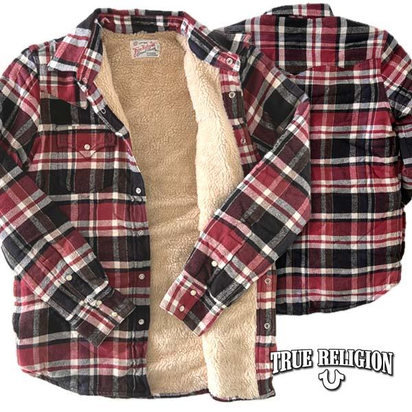 TRUE RELIGION トゥルーレリジョン ボア キルティング ウェスタン 