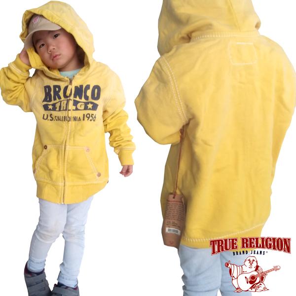 TRUE RELIGION（トゥルーレリジョン） キッズ ジップ パーカー TRUE