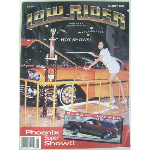 アメリカ版 ローライダーマガジン 1989年8月号 August 1989 輸入雑誌