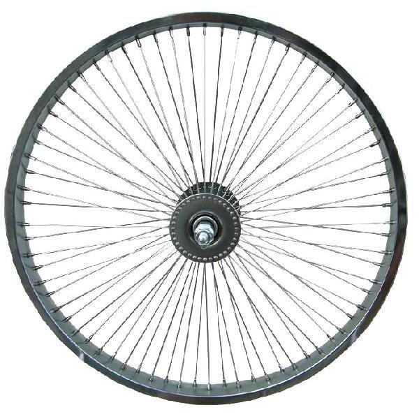 20インチ 72スポーク ホイール フロント クローム 自転車部品