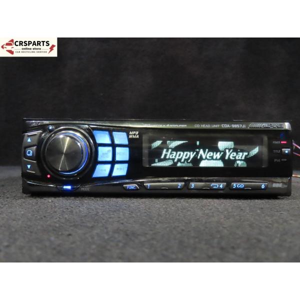 Alpine CDA-9857jiカーオーディオ！！ 即決】☆送料込☆ アルパイン [CDA-9857Ji] 1DIN オーディオ CD