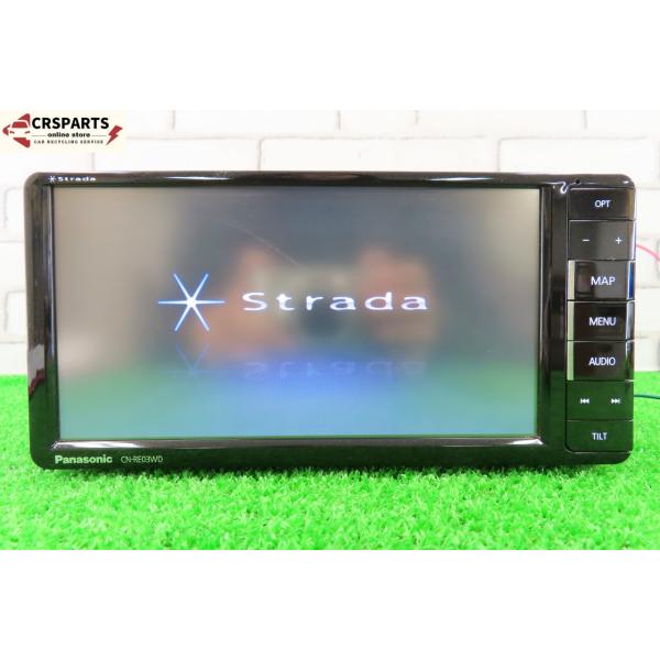 【即決】★送料込★ ストラーダ [CN-RE03WD] 地図 2016年 メモリー ナビ Bluetooth フルセグ ◆取外 L375S◆ 中古 14658