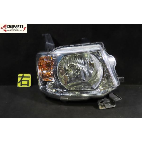 【即決】★送料込★ ekワゴン DBA-H82W 純正 ハロゲン ヘッド ランプ ライト 右 (スタンレー P6519) 中古 15165