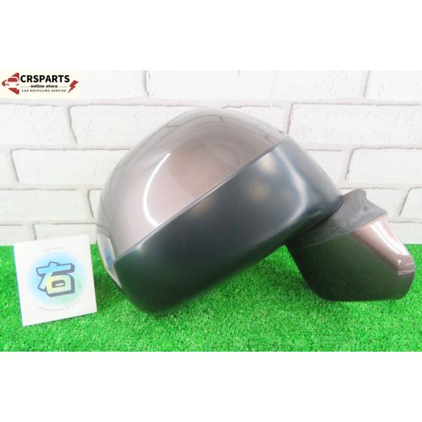 【即決! 即日発送可】ライフ DBA-JC1 純正 ★動OK 手動式 ドア サイド ミラー 右 YR572M 中古 15300