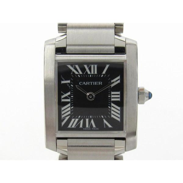 カルティエ ステンレススチール Ss ブランドクルル 腕時計 ランクa タンクフランセーズsm 腕時計 レディース