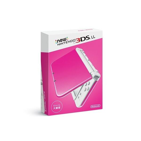 即納☆新品】Newニンテンドー3DS LL本体 ピンク×ホワイト(RED-S-PAAA 