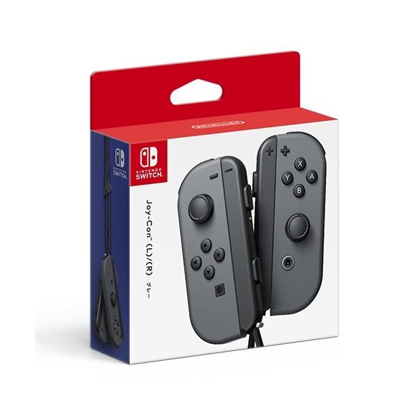 即納 新品 NSW Joy-Con(L)/(R) グレー(周辺機器) : 4902370536003