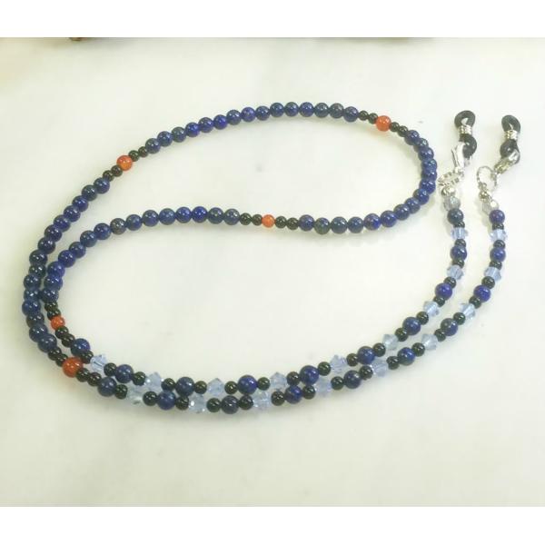 天然石 パワーストーン スワロフスキー グラスコード ラピスラズリ ブラックオニキス サードニクス 721 Buyee Buyee Japanese Proxy Service Buy From Japan Bot Online