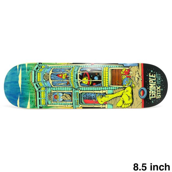ANTIHERO DECK アンチヒーロー デッキ PETER HEWITT GRIMPLESTIX VICTORIANS 8.5 スケートボード スケボー