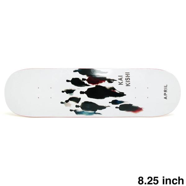 APRIL DECK エイプリル デッキ KAI KISHI FIGURES 8.25 スケートボード