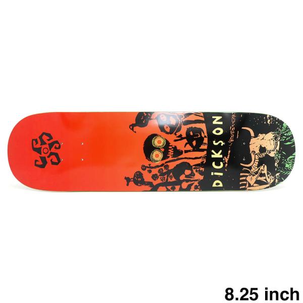 DEATHWISH DECK デスウィッシュ デッキ JON DICKSON FLOWERS 8.25 スケートボード スケボー