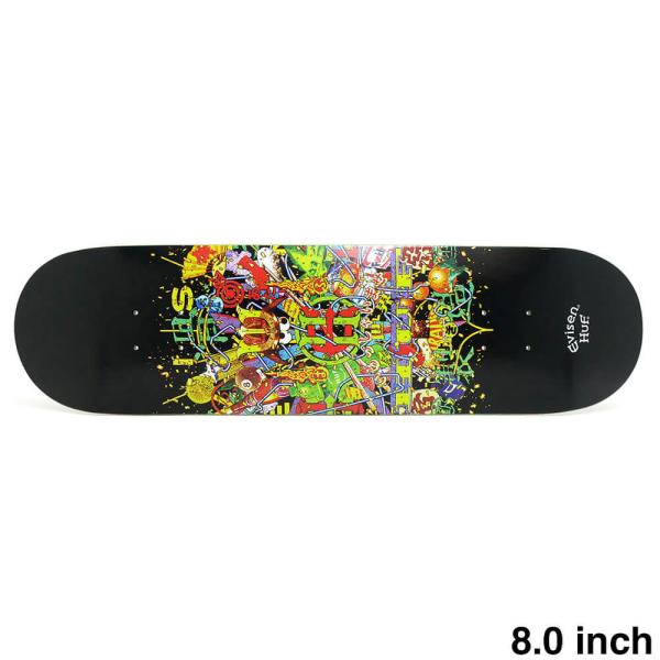 EVISEN DECK エビセン デッキ HUF X ALL STAR 8.0 スケート