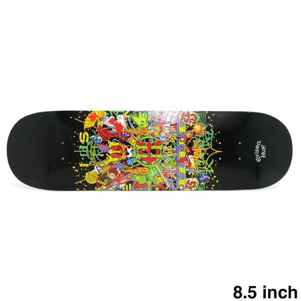 新品 evisen skateboards デッキ 8.5 EVISEN DECK エビセン デッキ HUF X ALL STAR 8.5 スケートボード