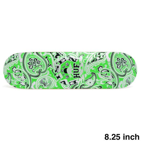 evisen デッキ 8.25 EVISEN DECK エビセン デッキ HUF X PAISLEY 8.25 スケートボード