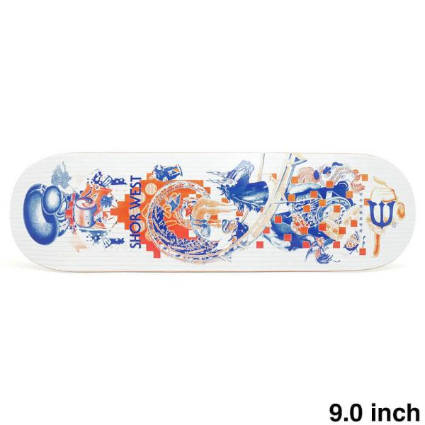 n*8様 エビセンスケートボード SHOR WEST コンプリート9.81インチ