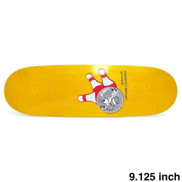 スケートボード JACUZZI DECK 9.125 JACUZZI DECK ジャグジー デッキ JACKSON PILZ BOWLER 9.125 EGG