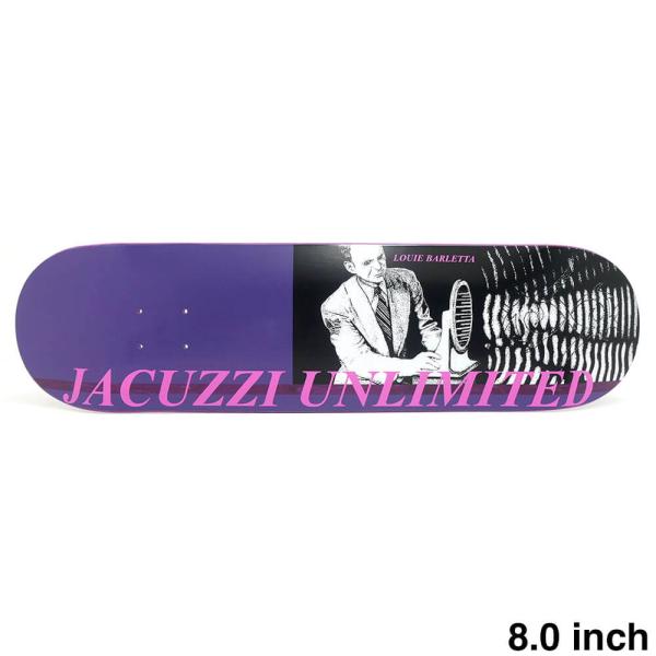 JACUZZI DECK ジャグジー デッキ LOUIE BARLETTA TRIBAL FAN 8.0 EPOXY 7 スケートボード スケボー