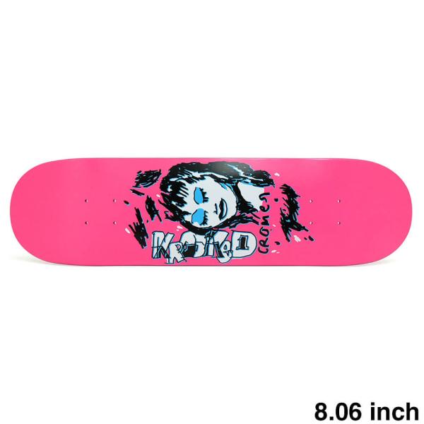 KROOKED DECK クルキッド デッキ BRAD CROMER PINK AND BLUE