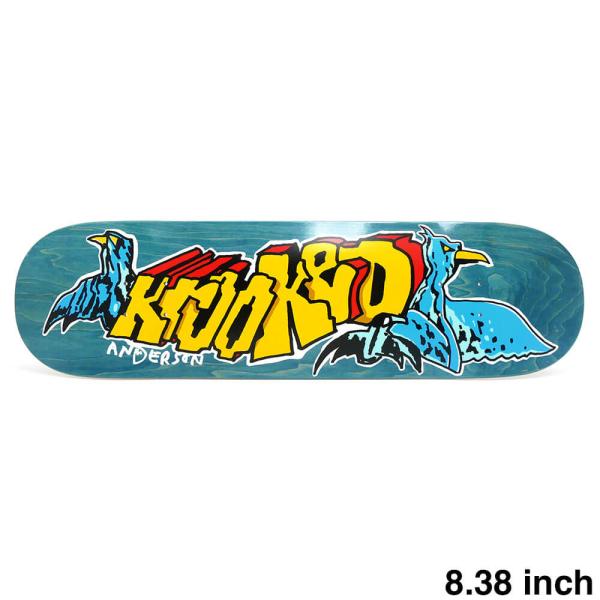 スケートボード krooked mike andersonモデル オマケ付き Mike Anderson Krooked Simplicity Skateboard 8.38