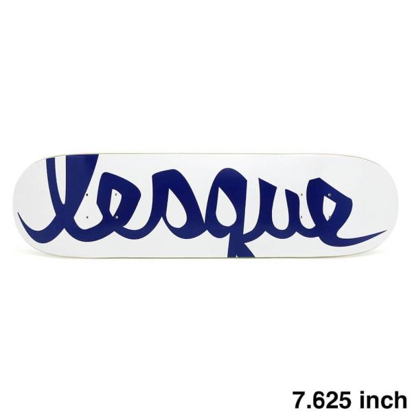【LESQUE / DECK】スケボー・スケートボードのドメスティックデッキブランド、LESQUE（レスケ）。長さ：76.6cm　/　幅：19.4cmノーズ：17.2cm　/　テール：16.9cmウィールベース：33.0cmコンケーブ：中　...