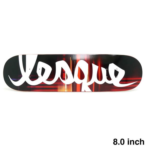 【LESQUE / DECK】スケボー・スケートボードのドメスティックデッキブランド、LESQUE（レスケ）。長さ：80.2cm　/　幅：20.4cmノーズ：18.0cm　/　テール：17.1cmウィールベース：35.1cmコンケーブ：中　...