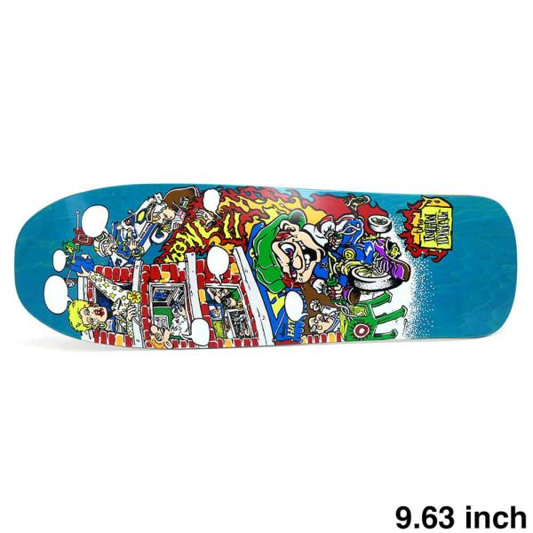 NEW DEAL DECK ニューディール デッキ ANDY HOWELL TRICYCLE KID EMERALD STAIN 9.63 スケートボード スケボー