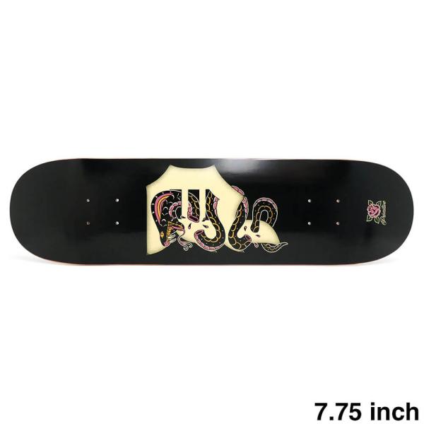 デッキテープ付き！ 7.75インチ PRIMITIVE PROD PRIMITIVE DECK プリミティブ デッキ TEAM DIRTY P DANGER BLACK 7.75