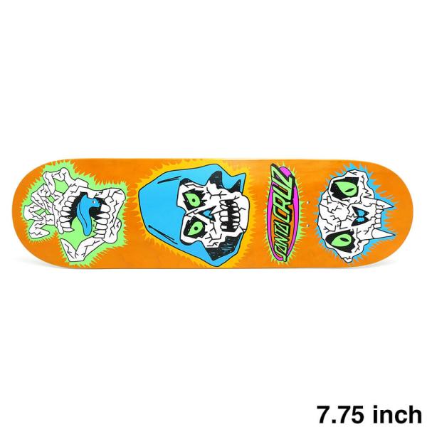 SANTA CRUZ DECK サンタクルーズ デッキ TEAM SCRIBBLE HEAD 7.75 FEELBASE スケートボード スケボー