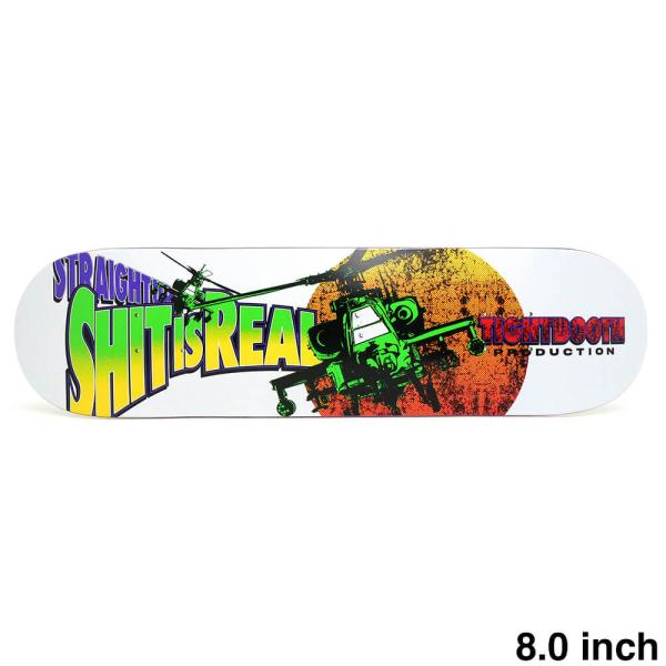 スケートボード TIGHTBOOTH DECK8.0 TIGHTBOOTH】CHIP LOGO 8.0インチ タイトブース スケートボード