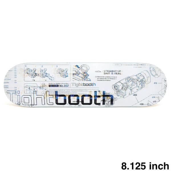 TBPR タイトブース　スケートボードデッキ 8.125 毎日割】スケボー デッキ スケートボード TIGHT BOOTH タイト