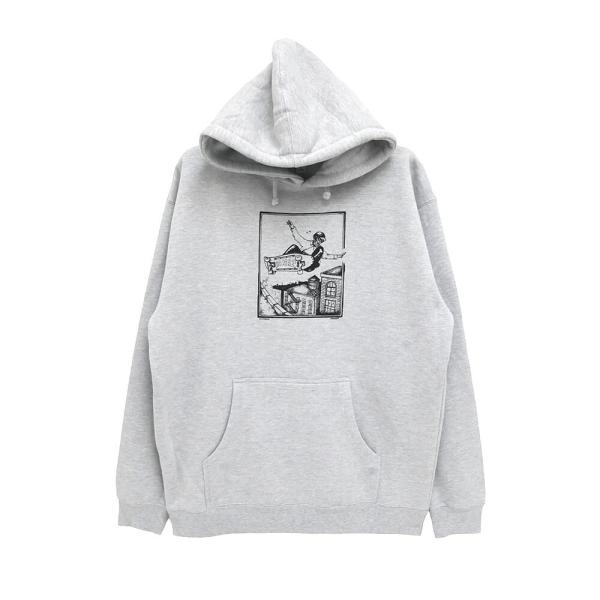 ANTIHERO HOOD アンチヒーロー パーカー PHELPS LANCE GREY スケートボード スケボー