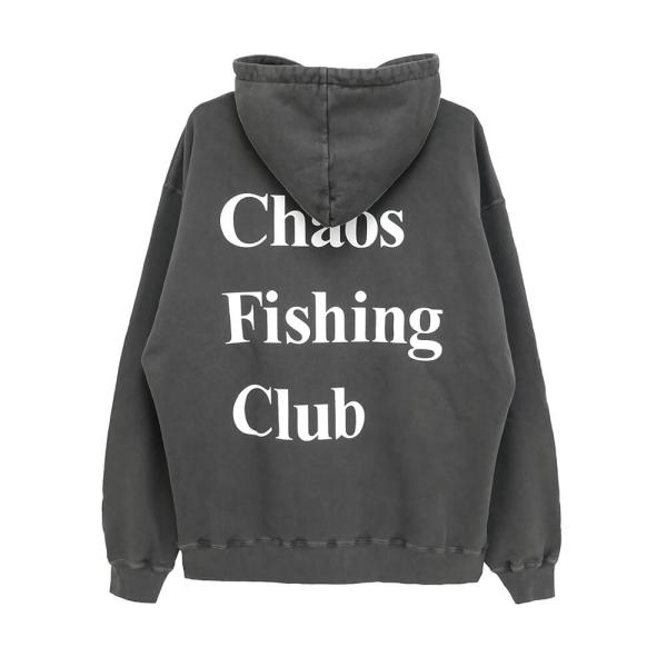 未使用Chaos Fishing Club パーカー L バックプリント ロゴ CHAOS FISHING CLUB HOOD カオスフィッシングクラブ パーカー LOGO